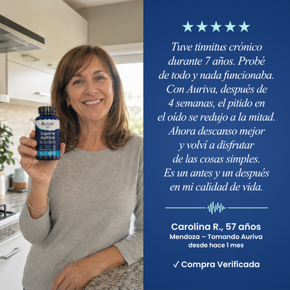 Auriva™ Soporte Auditivo